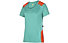 La Sportiva Compass - T-Shirt trekking - donna, Light Green/Red