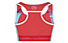 La Sportiva Hover W - reggiseno sportivo alto sostegno - donna, Red/White