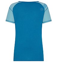 La Sportiva Hynoa - maglia trail running - donna, Blue/Light Blue