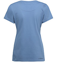 La Sportiva Peaks - T-shirt arrampicata - donna, Blue/Red