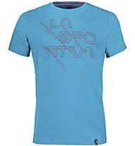 La Sportiva Sliced Logo - T-Shirt Klettern - Herren, Blue