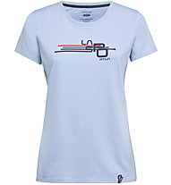 La Sportiva Stripe Cube W - T-Shirt - Damen, Light Blue