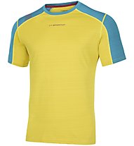 La Sportiva Sunfire M - maglia trail running - uomo, Yellow/Light Blue