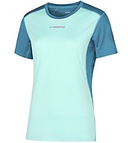 La Sportiva Sunfire W - maglia trail running - donna, Light Green/Light Blue