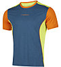 La Sportiva Tracer M - Trailrunning-T-Shirt - Herren, Blue/Orange/Yellow