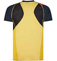 La Sportiva Xcelerator - maglia trailrunning - uomo , Black/Yellow/Orange 