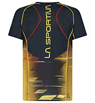 La Sportiva Xcelerator M - maglia trail running - uomo, Black/Yellow