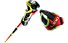 Leki WCR SL 3D - bastoncini sci alpino, Red/Black/Yellow