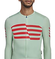 Maap Emblem Pro Hex LS - maglia ciclismo a manica lunga - uomo, Green/Red
