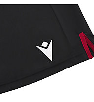 Macron Albania 2024 Home - pantaloni calcio - uomo, Black/Red