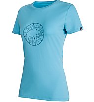 Mammut Mammut Loto - T-Shirt Bergsport - Damen, Light Blue