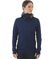 Mammut Ultimate V So Hooded - giacca a vento - donna, Blue