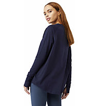 Mandala Active W - Langarmshirt - Damen, Dark Blue