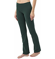 Mandala Classic Rolldown Gots W - pantaloni fitness - donna, Dark Green