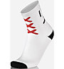 Mbwear Fun - calzini ciclismo, White/Red/Black