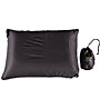 Meru Air-Core Pillow Ultralight - cuscino campeggio, Grey/Black