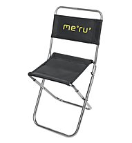 Meru Folding Chair - Sedia da campeggio, Alu/Black