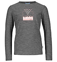 Meru Carlton Jr L/S - maglia manica lunga - ragazza, Grey