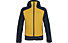 Meru Frasertown - giacca ibrida con cappuccio - uomo, Yellow/Dark Blue