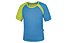 Meru New Speed Techno T-Shirt Kinder, Royal Blue/Kiwi