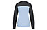 Meru Newhalen W L/S - maglia manica lunga - donna, Light Blue/Black