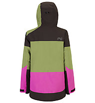 Meru Presena W - giacca da sci - donna, Green/Brown/Pink