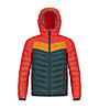 Meru Villarrica Paddes - giacca trekking - bambini, Red/Light Blue