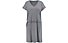 Meru Windhoek Drirelease S/S - Kleid - Damen, Grey/White
