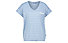 Meru Windhoek Drirelease S/S - Kurzarm-Shirt Bergsport - Damen, Light Blue/White