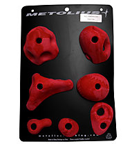 Metolius Klettergriffe Super 7 Set, All-American (Red)