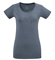 Millet Density TS SS W - T-shirt - donna, Blue