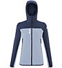 Millet Fusion XCS Hoodie W - giacca softshell - donna, Dark Blue/Light Blue