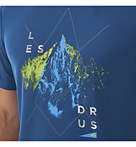 Millet Les Drus Ts - Wander T-Shirt - Herren, Blue
