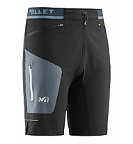 Millet LTK Speed Long S M - pantaloni trekking corti - uomo, Black/Dark Blue