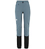 Millet Pierrament W - pantaloni scialpinismo - donna, Light Blue/Black