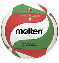Molten V5M4000 - pallone da pallavolo, Red/Light Green