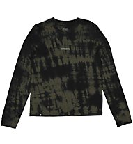 Mons Royale Icon Relaxed LS - maglia manica lunga - donna, Dark Green/Black