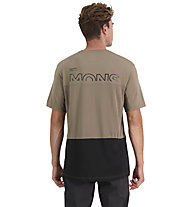Mons Royale Tarn Merino Shift - T-Shirt - Herren, Beige/Black
