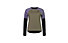 Mons Royale Tarn Merino Shirt Wind Jersey -  Langarm-MTB-Trikot - Damen, Brown/Violet/Black
