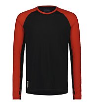 Mons Royale Temple Tech LS - maglietta tecnica - uomo,  Red/Black