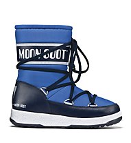 MOON BOOTS WE Sport Mid Jr - Moon Boot, Azure/Blue Navy