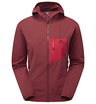 Mountain Equipment Echo Hooded - giacca softshell - donna, Red