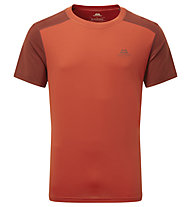 Mountain Equipment Headpoint Block M - T-shirt - uomo, Orange/Red