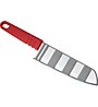 MSR Alpine Chef's Knife - Küchenzubehör, Red