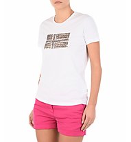 Napapijri Crew Neck SS Sas - T-shirt tempo libero - donna, White