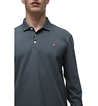 Napapijri Ealis LS - Polo - Herren, Grey