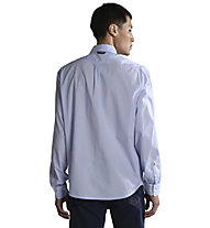 Napapijri Graie - camicia maniche lunghe - uomo, Light Blue