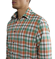 Napapijri G-Tulita - camicia a maniche lunghe - uomo, Green/Orange