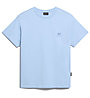 Napapijri S Nina Blu Marine W - T-shirt - donna, Light Blue