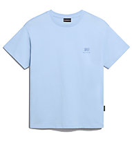 Napapijri S Nina Blu Marine W - T-shirt - donna, Light Blue